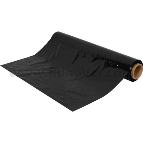Siyah Palet Streç Film 200 Metre 23 Mikron 2 Kg