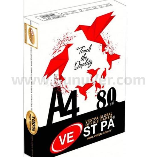 Vestpa A4 Fotokopi Kağıdı 80 Gr 1 Koli