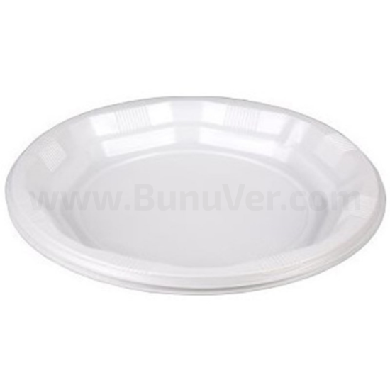 Plastik Tabak 17 cm 100 Adet