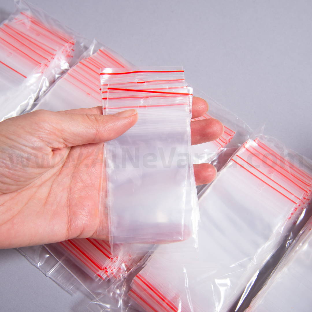 Akar Kilitli Naylon Torba 35x50 cm 100 Adet